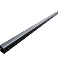 Aluminiumsstolper 75x75x2700mm – Sort